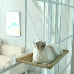 Pawdessey™ Sunny Window Cat Hammock – Strong, Comfy & Space-Saving