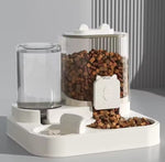 Automatic Pet Feeder & Water Dispenser – No Electricity Needed, Clean & Convenient